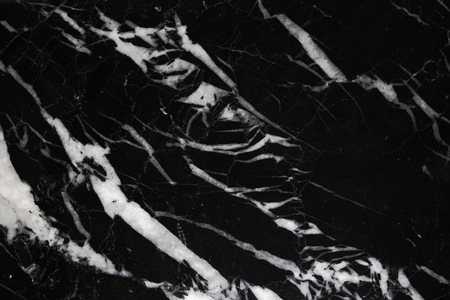 White patterned natural of black marble pattern texture for design. Marble of Thailand. Abstract marble background.の写真素材