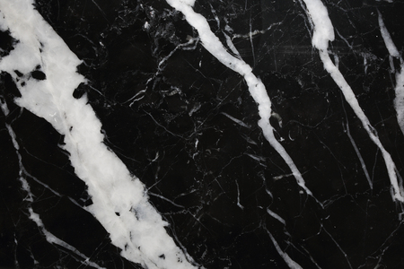 White patterned Caused by nature of black marble pattern texture for design.の写真素材