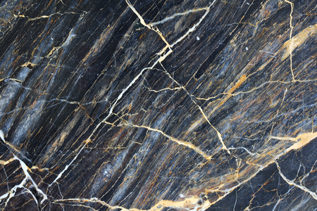 Patterned Caused by nature of dark gray marble pattern background texture for design product.の写真素材