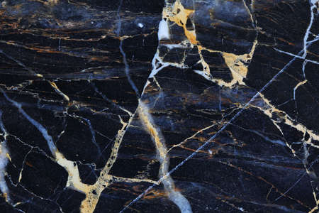 Patterned structure of dark blue marble pattern texture. Abstract marble background.の写真素材