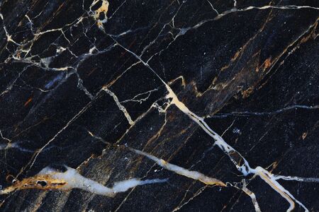 dark gray Marble with beautiful patterned white and yellow texture for interior design. abstract background.の写真素材