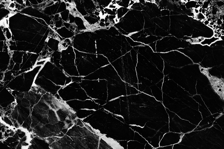 White patterned natural of black marble texture background for product design.の写真素材
