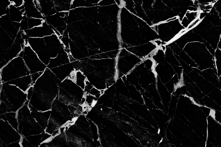 White patterned natural of black and white marble texture background for product design.の写真素材
