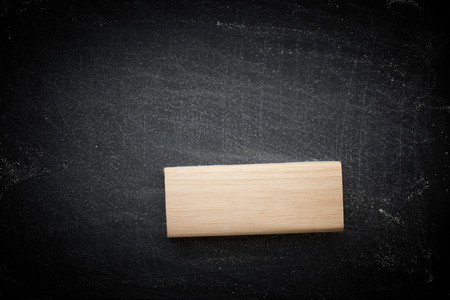 Chalk rubbed out on blackboard background, texture for abstract design.の写真素材