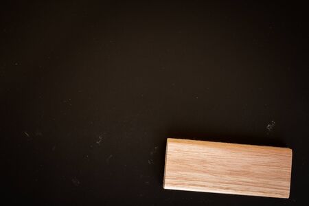 blank blackboard background texture for abstract designの写真素材