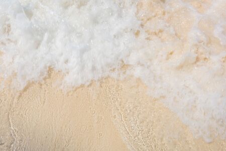Sea water wave texture, motion blur light background.の写真素材