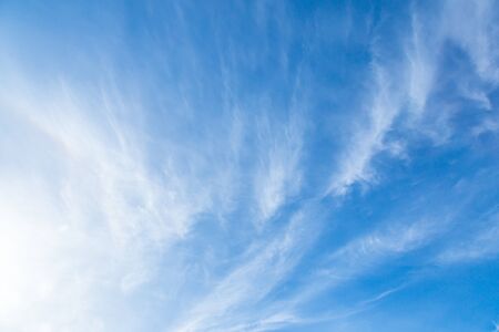 clouds and blue sky nature backgroundの写真素材