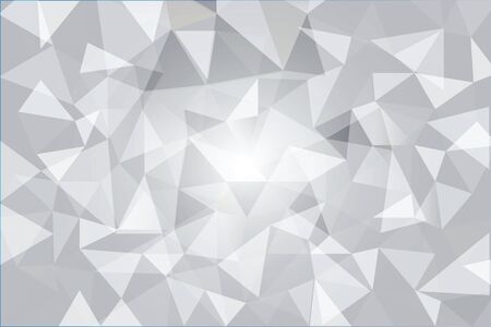 white gray polygon texture or background vector illustrationのイラスト素材
