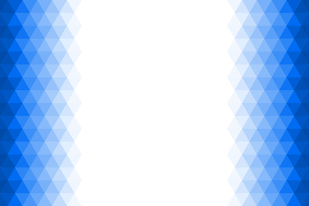 gradient blue triangle background or texture for montage or input text free space, vector illustrationのイラスト素材