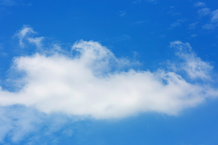 blue sky and cloud backgroundの写真素材