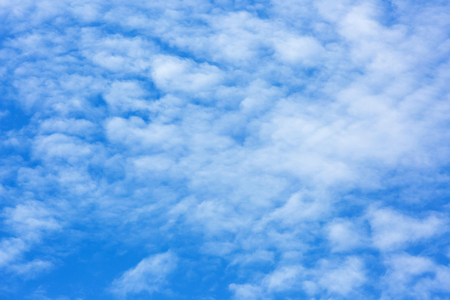 blue sky and cloud backgroundの写真素材
