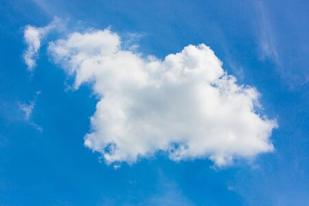 cloud and blue sky backgroundの写真素材
