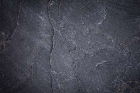 Dark gray slate texture, abstract backgroundの写真素材