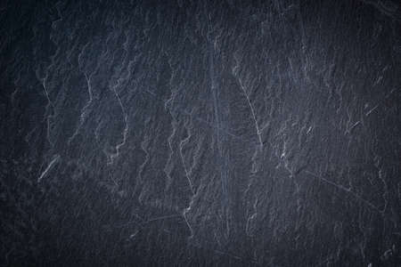 Dark gray slate texture, abstract backgroundの写真素材