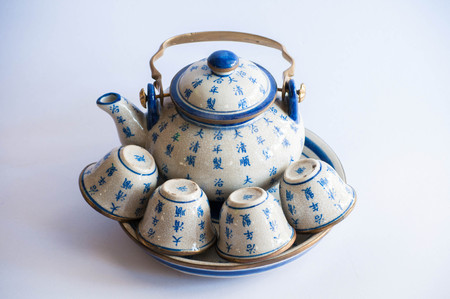 Traditional teapotの写真素材