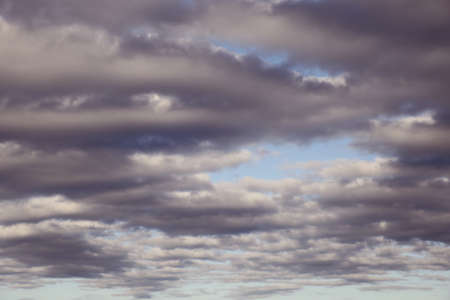 cloudy sky background, selective focus, color filterの写真素材