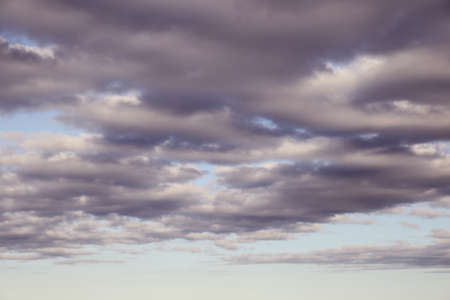 cloudy sky background, selective focus, color filterの写真素材