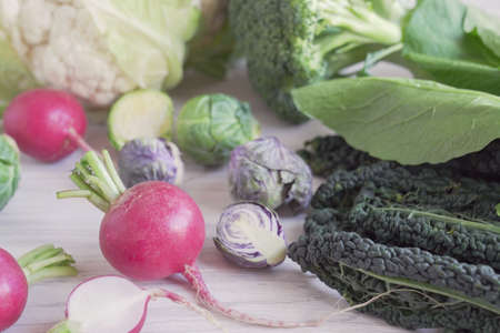 Cruciferous vegetables, radish, kales, cauliflower,broccoli, Brussels sprouts, reducing estrogen...