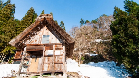 Gassho House, Shirakawago, Japan のeditorial素材