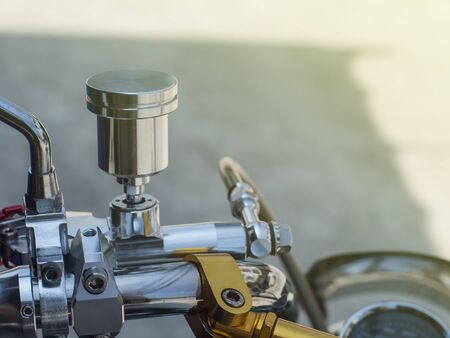 a part of mini motorcycleの写真素材