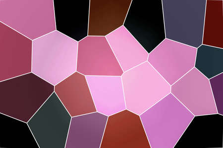 abstract pink to black shade frameの写真素材
