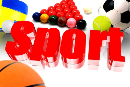 Sport three-dimensional space on the surface of the equipment enclosureの写真素材
