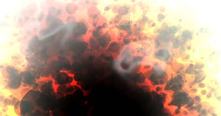 Background of red orange disease