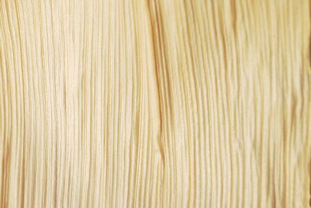 Cream colored stripes surface is caused by corn husk.の写真素材