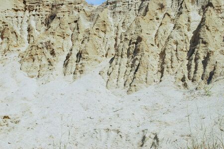 Sand Mountain Sand background.の写真素材