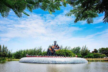 temple in thailandの写真素材