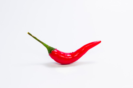 chili pepper isolated on a white background