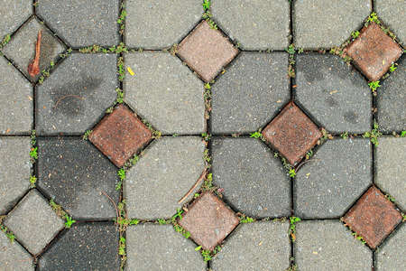 stone walkwayの写真素材