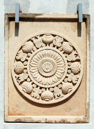 old thai carvingの写真素材