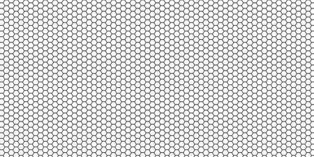 hexagonal backgroundの写真素材