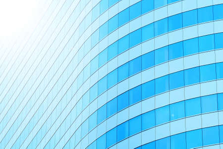 The building windows abstract backgroundの写真素材