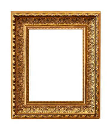 The picture frame isolated on white