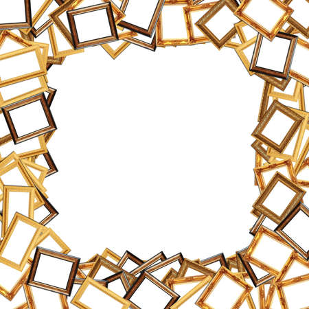 The abstract photo frame backgroundの写真素材