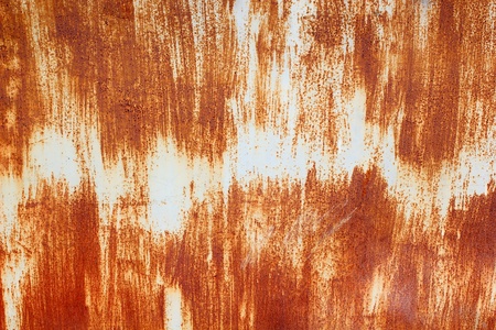 The abstract rusty steel background