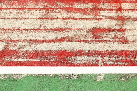 The white line on roadの写真素材