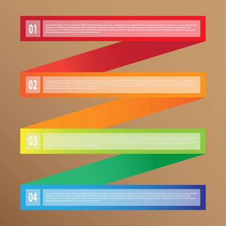 The vector design infographics for design and creative workのイラスト素材