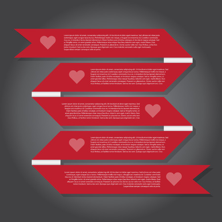 Ribbon Banner for Design Workのイラスト素材