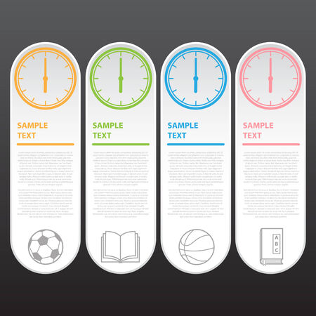 The Illustration, Modern Banner for Design and Creative Workのイラスト素材