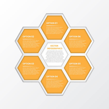 The Vector Work, Modern Infographic for Design and Creative Workのイラスト素材