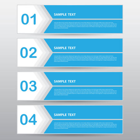 The Modern Banner for Design and Creative Work, Vector Illustrationのイラスト素材