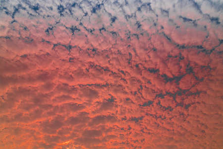 Sky and cloud morningの写真素材