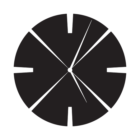 clock faceのイラスト素材