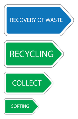 Clipart of a recovery of wasteの写真素材