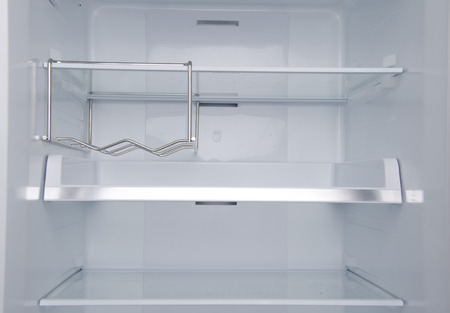 Inside an empty refrigeratorの写真素材