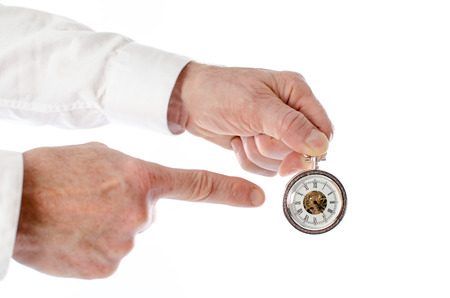 Concept of time and deadline at workの写真素材