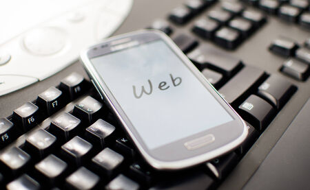 New technology and web concept